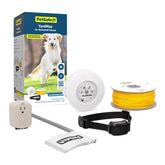 PetSafe pack face montrant contenu et bénéfice sécurité du jardin