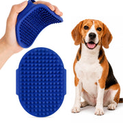 Pets&Goods brosse face avant montrant picots et forme ergonomique pour un brossage efficace