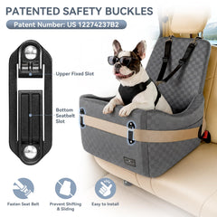 Petsfit boucle brevetée en gros plan garantissant ancrage solide