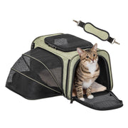 Petsfit vue avant du sac transport petit, design compact et conforme avion