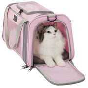 Petsfit sac de transport face avant rose, sécurité et rangement facile