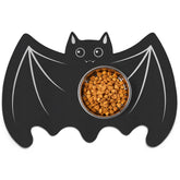 Petsinurarea tapis face visible motif chauve‑souris protège sol décoratif