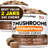 Petsology emballage avant montrant 340 croquettes, soutien quotidien