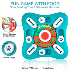 PETSTA chien interagit avec le puzzle stimulant son intelligence