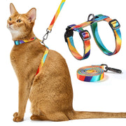 PetThem harnais face avant montrant coupe sécurisée et style Yellowstone, pour promenades sereines