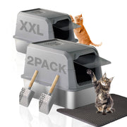 PETUX bac inox face avant montrant l'espace intérieur et facilité de nettoyage
