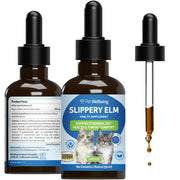 Pet Wellbeing flacon avant montrant l'étiquette et l'accès facile pour dosage