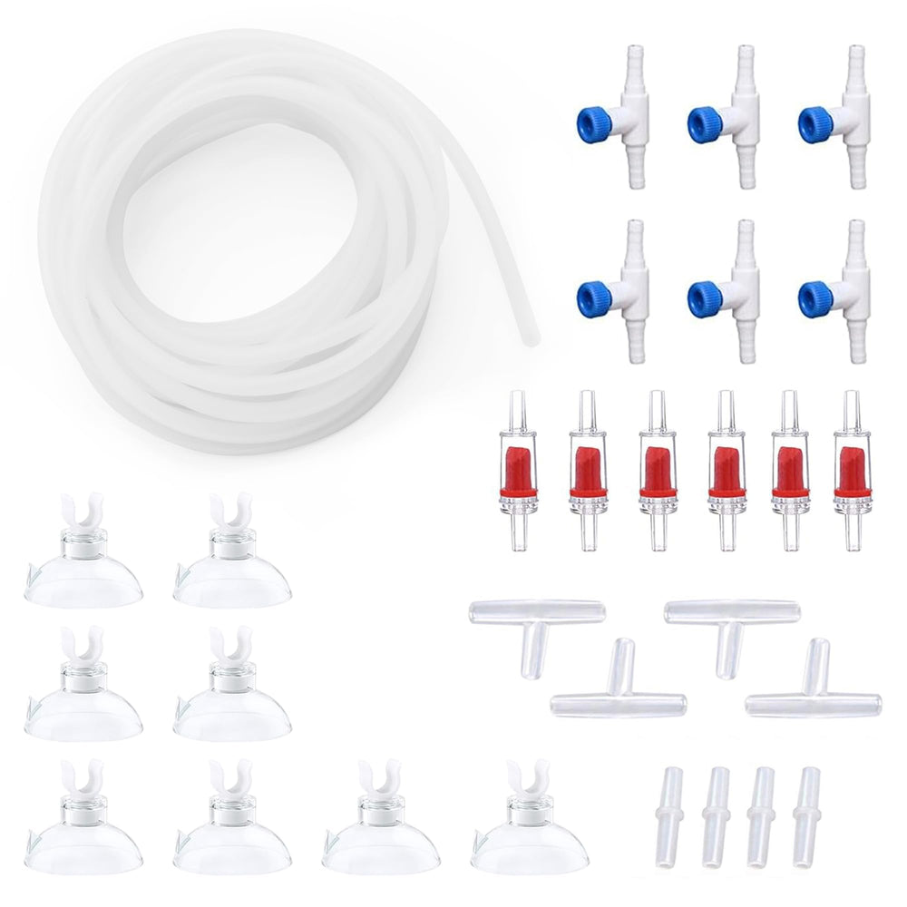 pewyoke tuyau translucide 25ft montrant la longueur et l'usage pratique