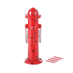Phaxth hydrant métallique face avant montrant stabilité et design vintage