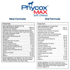 PhyCox mastiquable gros plan montrant la texture appétente pour acceptation facile