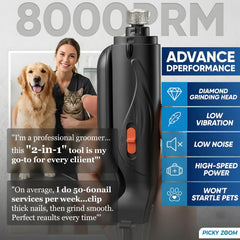 Picky zoom lumière LED allumée, meilleure visibilité du vif pour sécurité