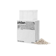 pidan emballage avant montrant le lot de 4 sacs et l'avantage naturel