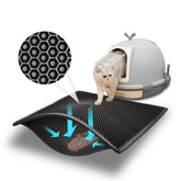 Pieviev tapis face avant montrant le design et la taille, protection du sol