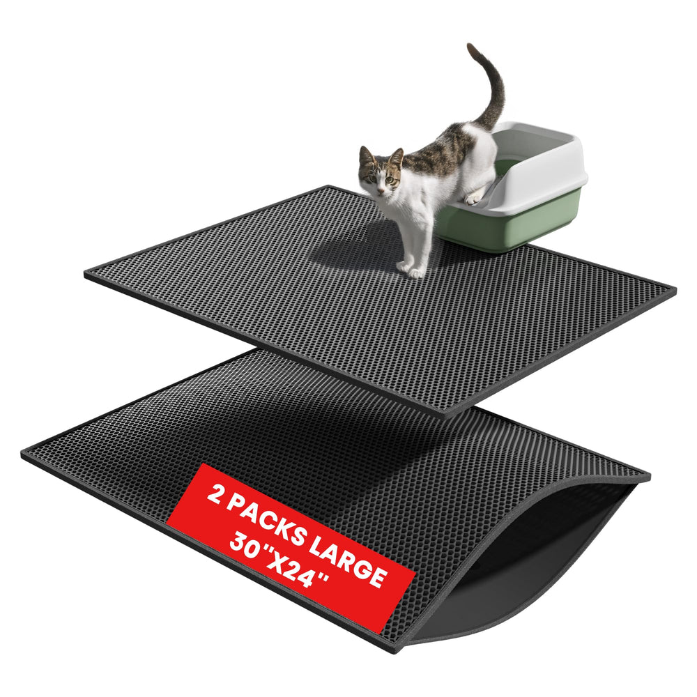 Pieviev tapis face avant montrant design et bord anti-agrainage