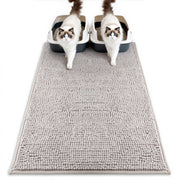 Pieviev tapis face avant montrant taille et couverture, protège le sol