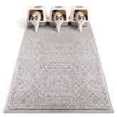 Pieviev tapis face avant montrant grande surface et protection du sol