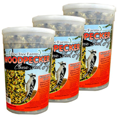 Pine Tree Farms bûche face emballage montrant produit et attractivité