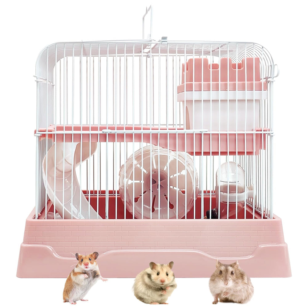 PINVNBY vue avant cage rose pratique pour transport