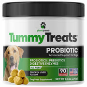 planopaws emballage avant montrant 90 chews et informations produit bénéfice digestif