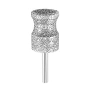 PLATGO meule diamant face avant montrant la tige 1/8" et l'ajustement facile