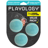 Playology balle petite face avant de l'emballage montrant le lot et les caractéristiques