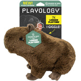 Playology capybara face avant montrant allure attrayante et douceur