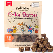 Polkadog packaging devant montrant l'emballage et l'aspect appétissant