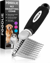 POODLIE peigne face avant montrant lames longues et structure durable