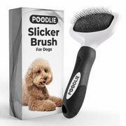 POODLIE brosse face avant montrant tête pour démêler poils