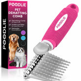 POODLIE vue avant du démêloir montrant design et marque, pour choix éclairé