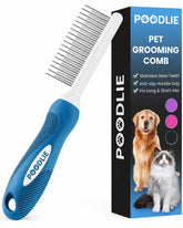 POODLIE peigne face avant montrant design et contrôle pratique