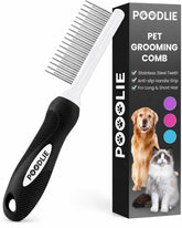 POODLIE peigne face avant montrant design robuste et ergonomique
