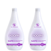 POOPH emballage avant montrant flacon et format pack, apporte neutralité aux textiles