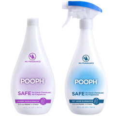 POOPH flacon face avant montrant l'étiquette, neutralise les odeurs efficacement