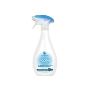 POOPH flacon face 16 oz montrant l'étiquette et facilité d'utilisation