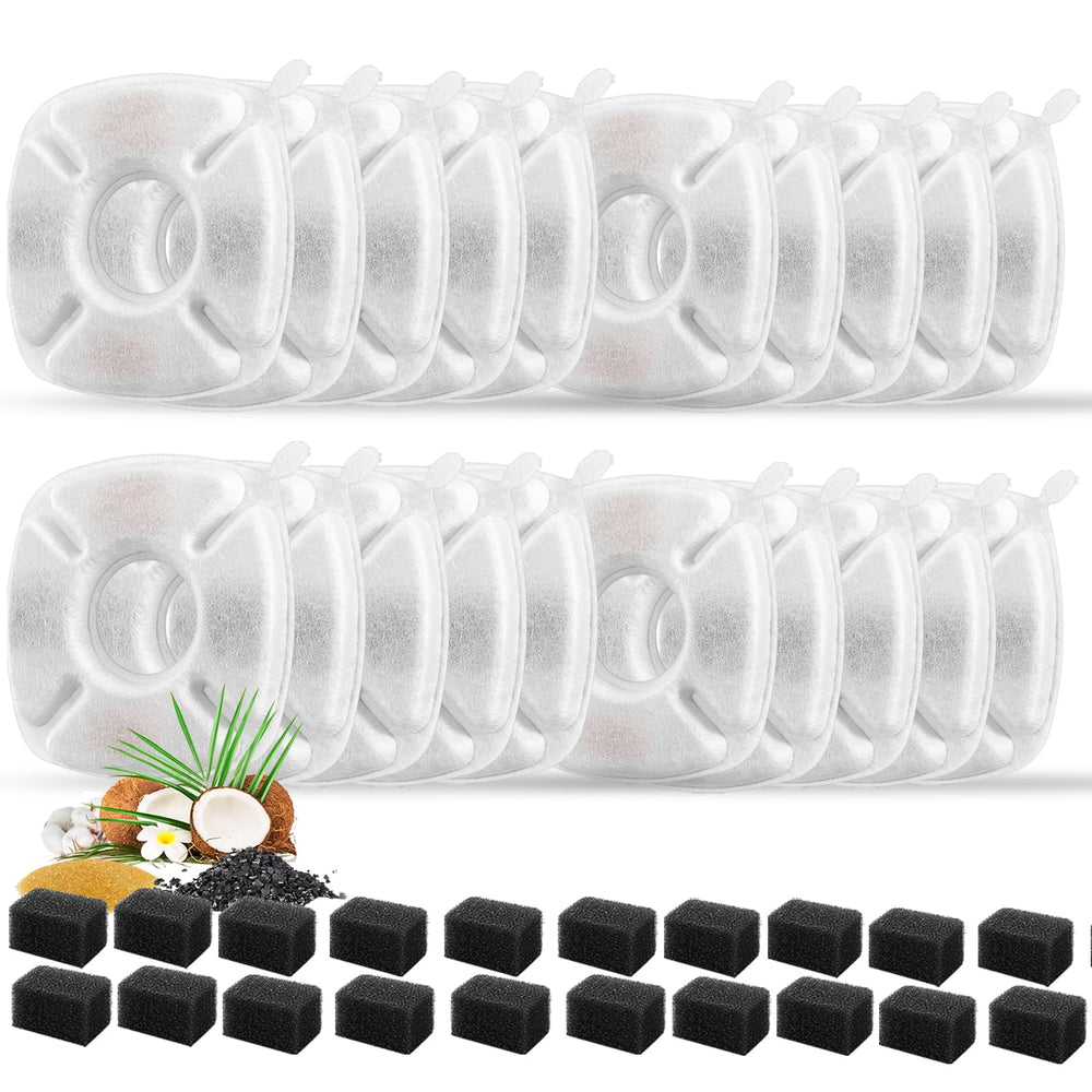 Porens emballage frontal montrant le lot de 40 filtres, pratique pour stockage