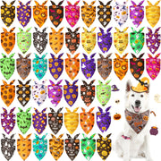 Preboun vue de face du lot de bandanas montrant la variété de motifs et le motif festif