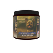 Prestige Breed pot d'emballage visible, montre la praticité et la sécurité
