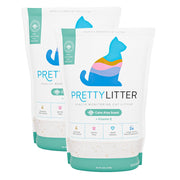 PrettyLitter paquet face montrant design et taille pratique