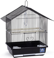 Prevue Pet vue avant de la cage montrant design maison et visibilité