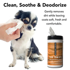 Pride and Groom lingette essuyant patte de chien pour hygiène rapide