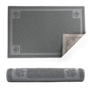 PrimePets tapis face avant avec gamelles protégeant le sol
