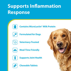 PRN comprimé Duralactin gros plan montrant texture et appétence pour chien