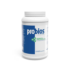 Probios paquet avant montrant l'étiquette et le format 5 lb, rassure sur le dosage