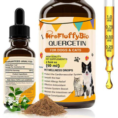 ProFluffyBio flacon de face montrant l'étiquette et facilité d'utilisation
