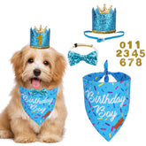 PTDECOR foulard birthday boy porté montrant confort et style