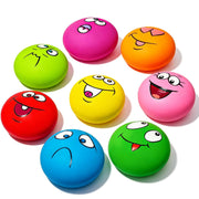 PUPATTIC balle plate lot visible face avant, parfait pour petits chiens