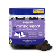 PupGrade boîte avant montrant 60 friandises pour apaiser le chien