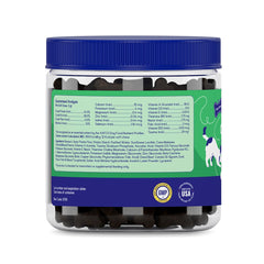 Gros plan texture du chew PupGrade montrant moelleux et appétence
