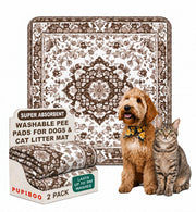 PUPIBOO vue face avant du tapis absorbant protection immédiate